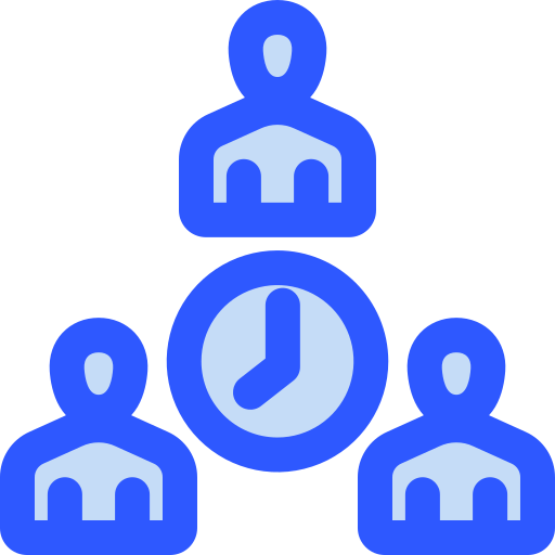 team management Generic Blue icon