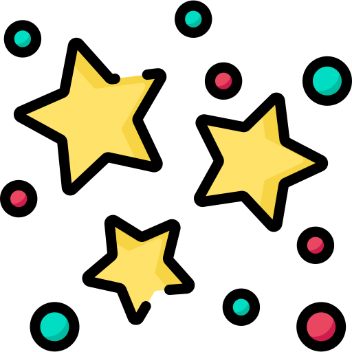 Stars Special Lineal color icon