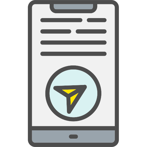 Telegram Generic Outline Color icon