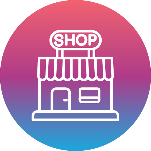Shop Generic Flat Gradient icon