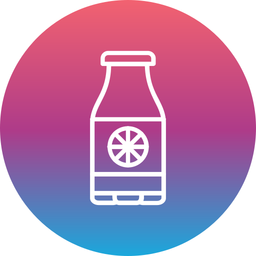 Juice bottle Generic Flat Gradient icon