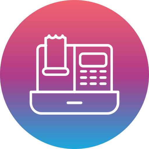 Cash register Generic Flat Gradient icon