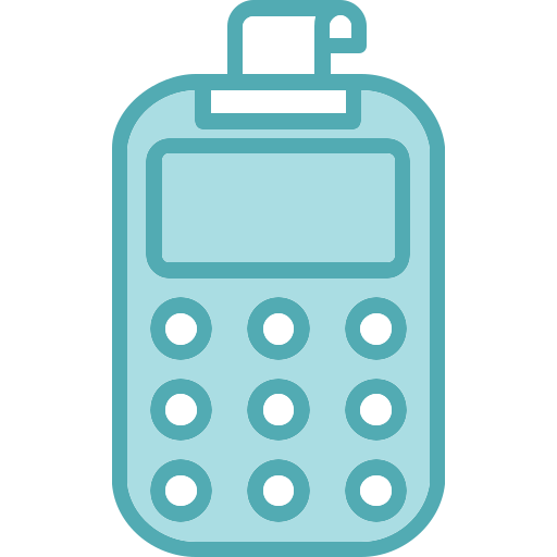 Payment terminal Generic Blue icon