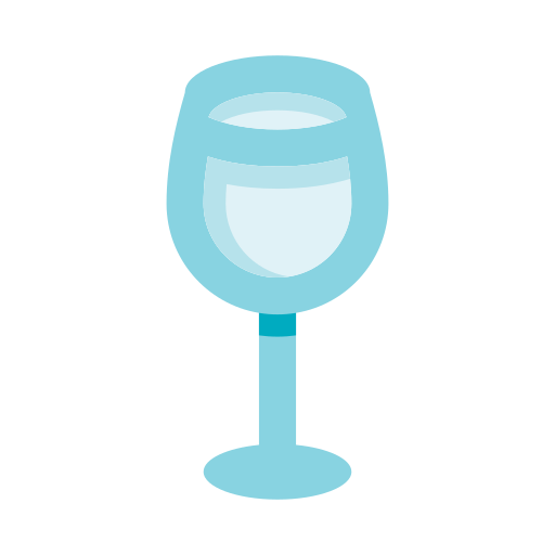 bicchiere di vino edt.im Lineal color icona