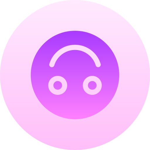 grinsen Basic Gradient Circular icon