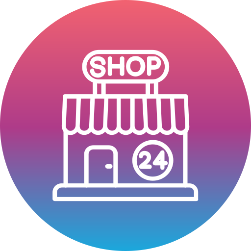 Shopping store Generic Flat Gradient icon