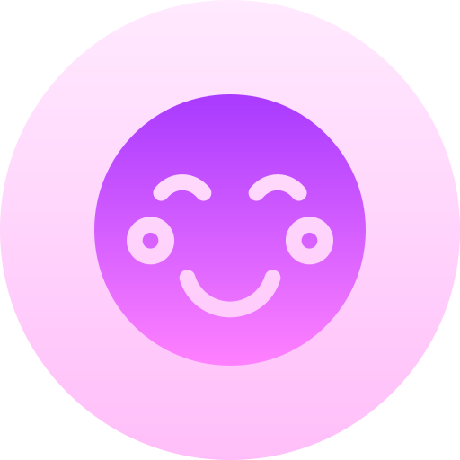 流す Basic Gradient Circular icon