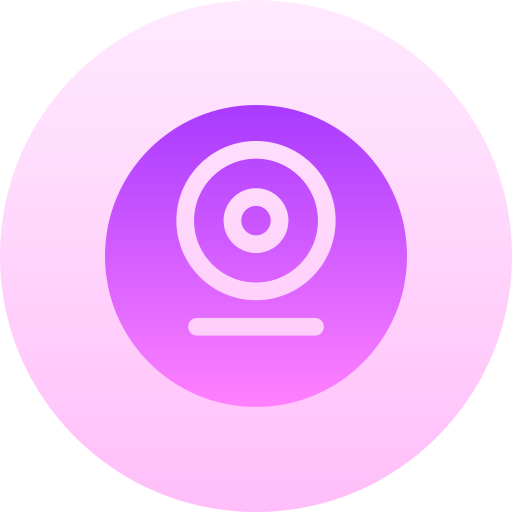 Monster Basic Gradient Circular icon