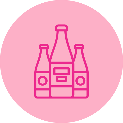 bebidas alcohólicas Generic Flat icono