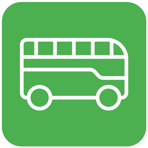 autobus Generic Flat icona