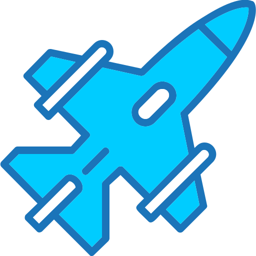 Jet Generic Blue icon