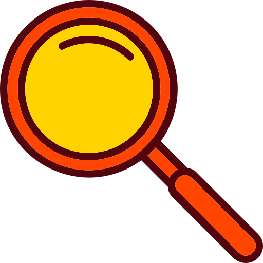 Magnifying glass Generic Outline Color icon