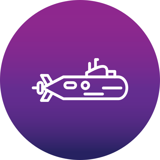 sottomarino Generic Flat Gradient icona
