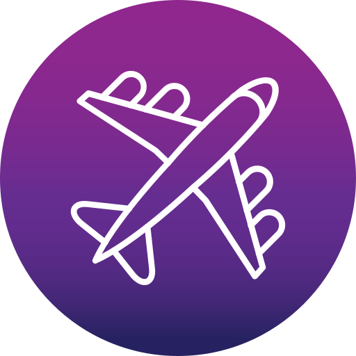 비행기 Generic Flat Gradient icon