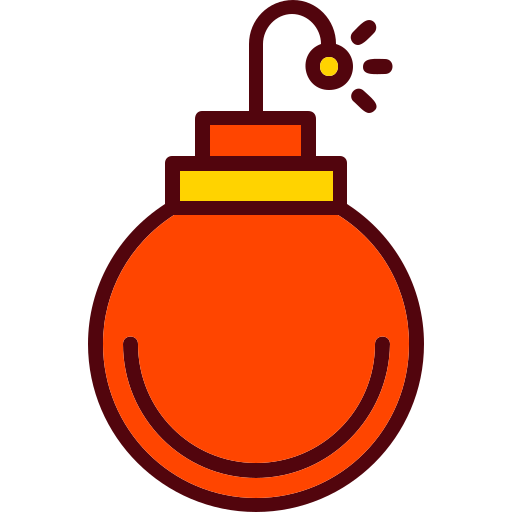 Bomb detonation Generic Outline Color icon