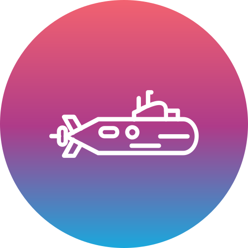 潜水艦 Generic Flat Gradient icon