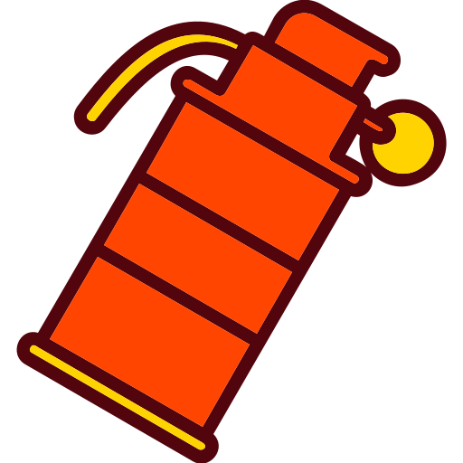 granada de humo Generic Outline Color icono