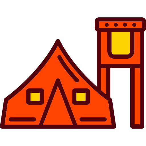 base militar Generic Outline Color icono
