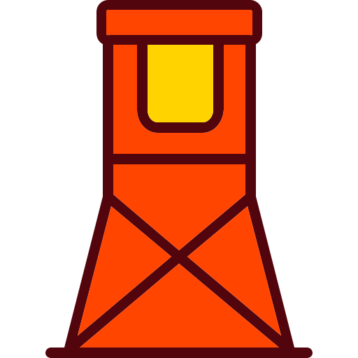 wieża Generic Outline Color ikona