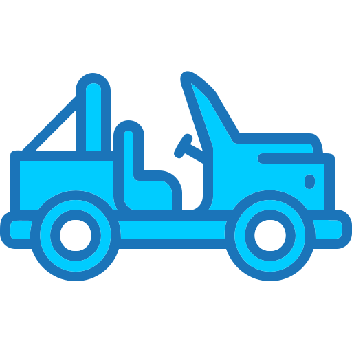 jeep Generic Blue icoon