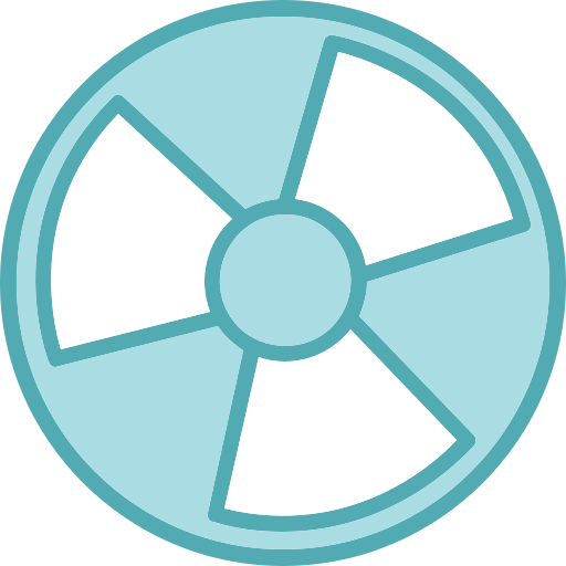 radioattivo Generic Blue icona