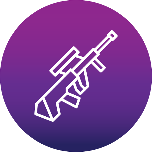 pistola Generic Flat Gradient icono