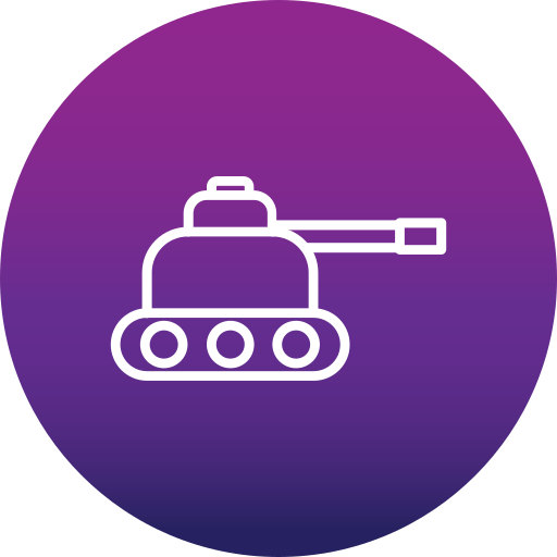 tank Generic Flat Gradient icoon