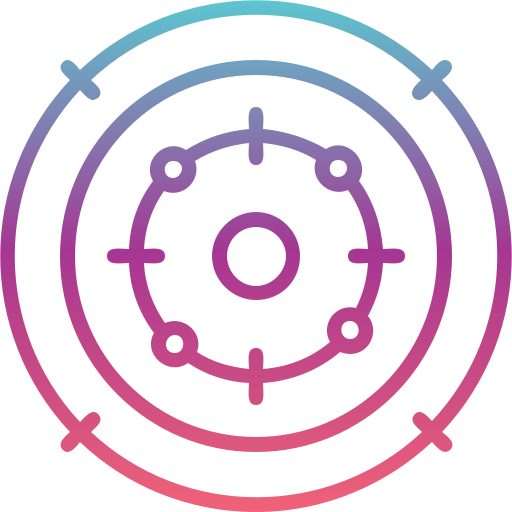bersaglio Generic Gradient icona