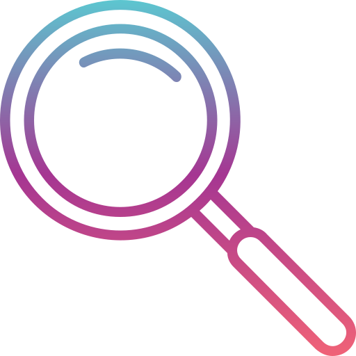 Magnifying glass Generic Gradient icon