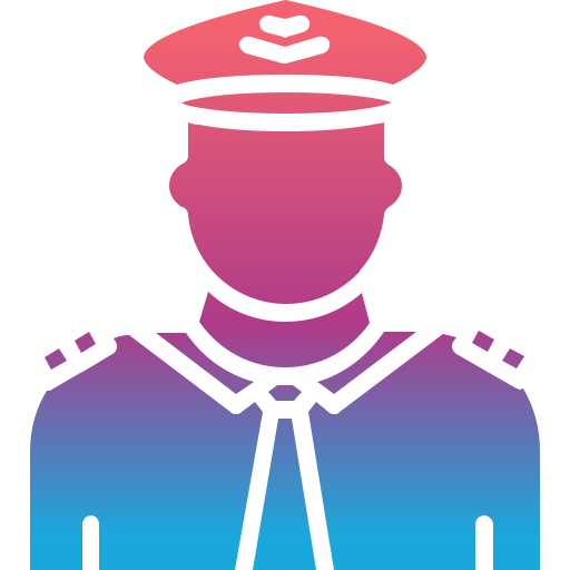 pilot Generic Flat Gradient icon