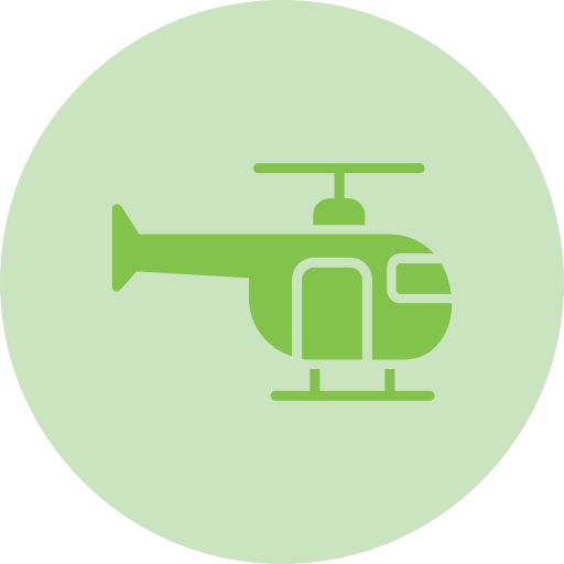 Вертолет Generic Flat иконка