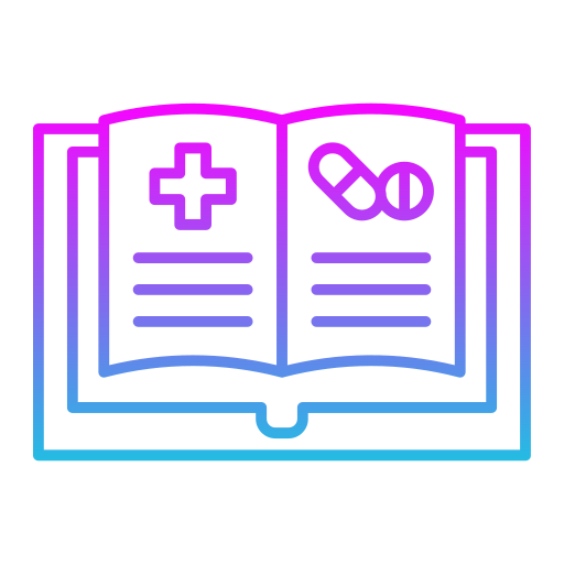 Medical book Generic Gradient icon