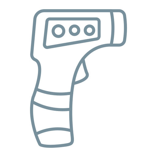 pistola termometro Generic Simple Colors icona