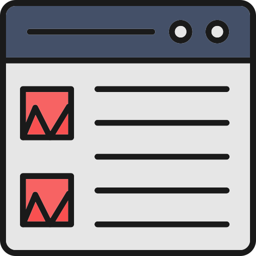Native advertising Generic Outline Color icon