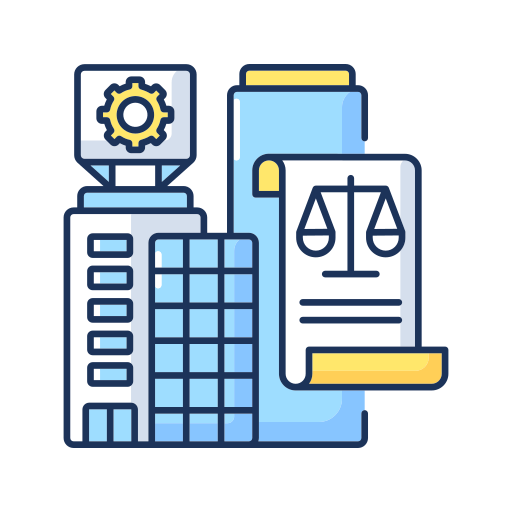 Corporate laws Generic Outline Color icon