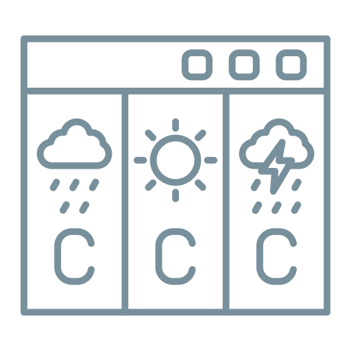 Forecast Generic Simple Colors icon