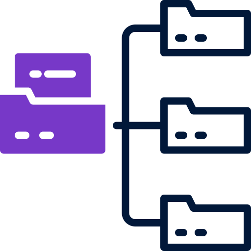 Data management Generic Mixed icon