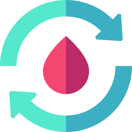Menstrual cycle Basic Straight Flat icon