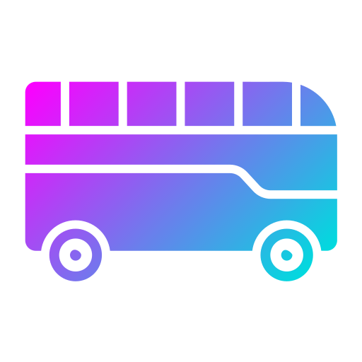 autobús Generic Flat Gradient icono