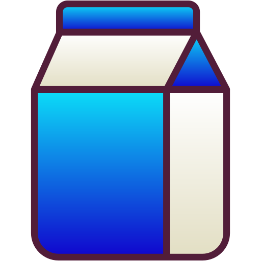 Молоко Generic Lineal Color Gradient иконка