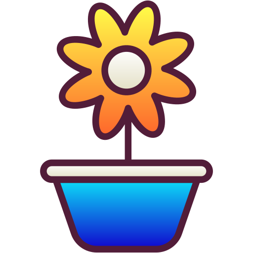 flor Generic Lineal Color Gradient icono