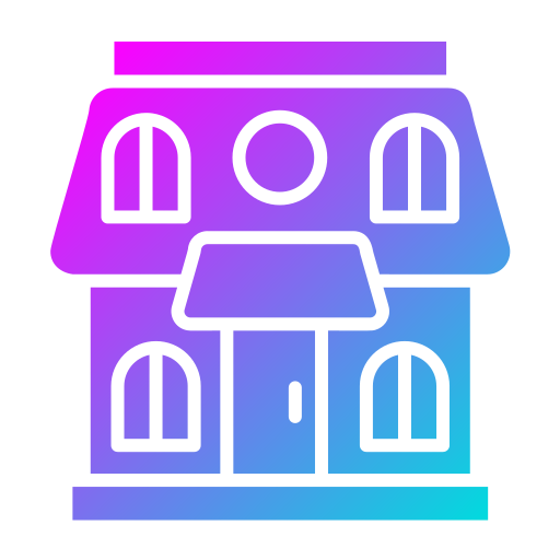 Doll house Generic Flat Gradient icon