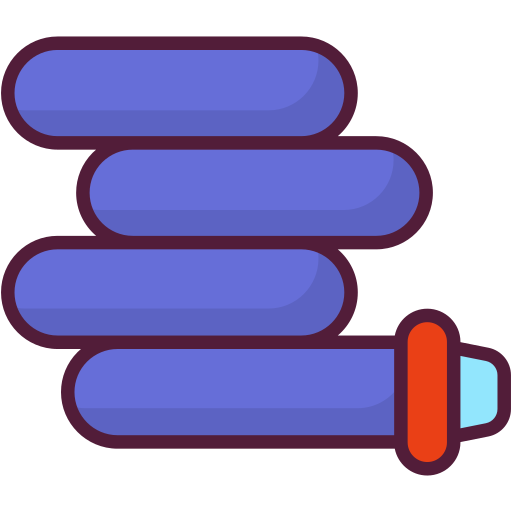 パイプ Generic Outline Color icon