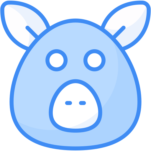 свинья Generic Blue иконка