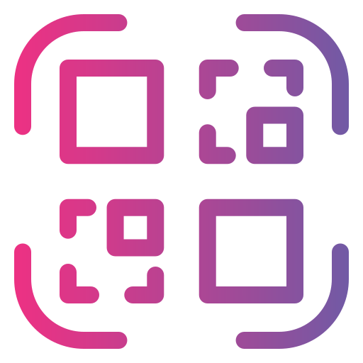 qrコード Generic Gradient icon
