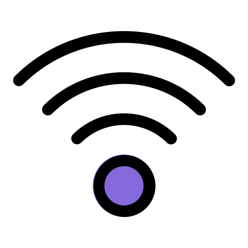 wi-fi Generic Outline Color Ícone