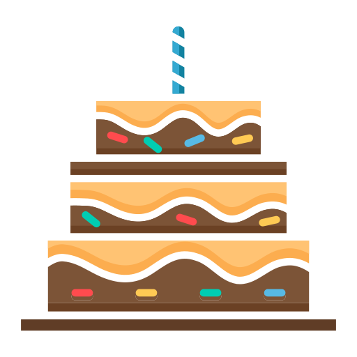 Торт Generic Flat иконка