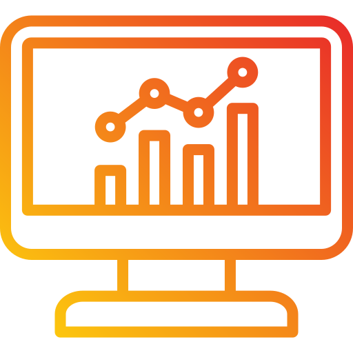 Statistics Generic Gradient icon