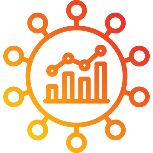 statistiques Generic Gradient Icône