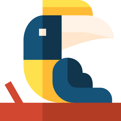 nashornvogel Basic Straight Flat icon